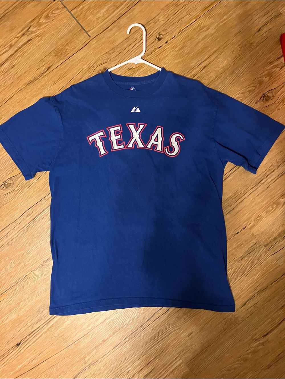 Majestic Royal Blue Texas Graphic Tee